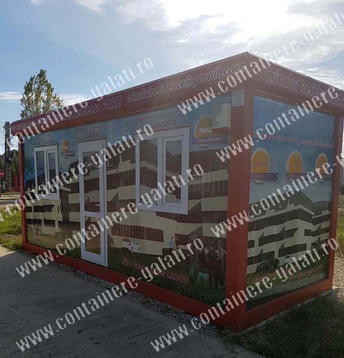 containere magazin chiosc Braila